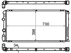 MAHLE ORIGINAL CR 204 000S