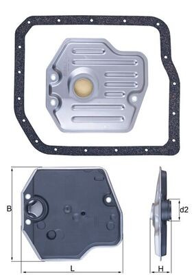 MAHLE ORIGINAL HX 245D Číslo výrobce: 72518866. EAN: 4057635183031.