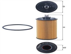 MAHLE ORIGINAL OX 1245D