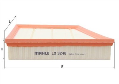 MAHLE ORIGINAL LX 3246 Číslo výrobce: 72573586. EAN: 4009026902240.