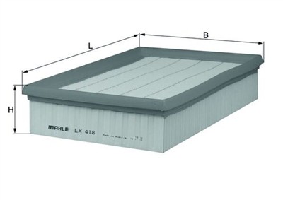 MAHLE ORIGINAL LX 418 Číslo výrobce: 77496318. EAN: 4009026007488.