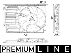 MAHLE ORIGINAL CFF 547 000P