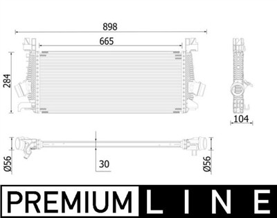 MAHLE ORIGINAL CI 515 000P Číslo výrobce: 8ML 376 988-411. EAN: 4057635128131.