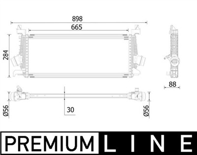 MAHLE ORIGINAL CI 542 000P Číslo výrobce: 8ML 376 900-541. EAN: 4057635128193.