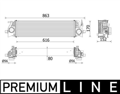 MAHLE ORIGINAL CI 554 000P Číslo výrobce: 376909381. EAN: 4057635130684.