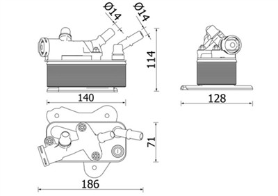 MAHLE ORIGINAL CLC 225 000P Číslo výrobce: 376901781. EAN: 4057635128407.