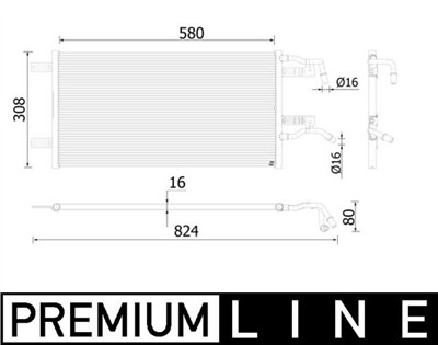 MAHLE ORIGINAL CR 935 000P Číslo výrobce: 8MK 376 747-661. EAN: 4057635091251.