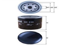 MAHLE ORIGINAL OC 236