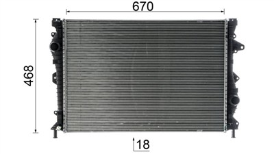 MAHLE ORIGINAL CR 953 000P Číslo výrobce: 8MK 376 749-041. EAN: 4057635091435.