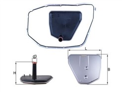 MAHLE ORIGINAL HX 235D1