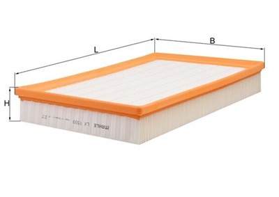 MAHLE ORIGINAL LX 1500 Číslo výrobce: 76643464. EAN: 4009026408049.