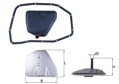 MAHLE ORIGINAL HX 233D Číslo výrobce: 72522719. EAN: 4057635188395.
