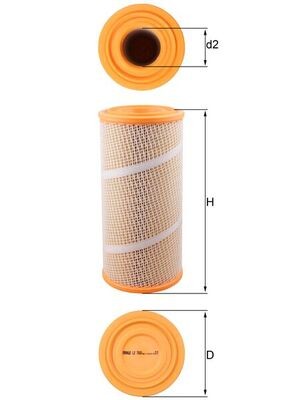 MAHLE ORIGINAL LX 7060 Číslo výrobce: 78796815. EAN: 0.
