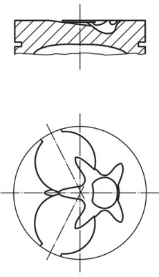 MAHLE ORIGINAL 002 93 02 Číslo výrobce: 59 64268 1. EAN: 4009026516928.