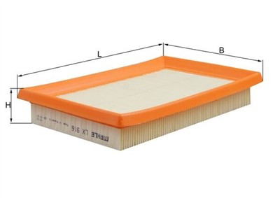MAHLE ORIGINAL LX 916 Číslo výrobce: 78445702. EAN: 4009026104330.