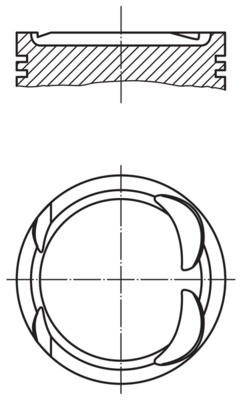 MAHLE ORIGINAL 021 PI 00117 000 Číslo výrobce: 82 L 238. EAN: 4009026978368.