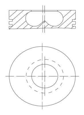 MAHLE ORIGINAL 007 04 00 Číslo výrobce: 59 82348 0. EAN: 4009026513538.