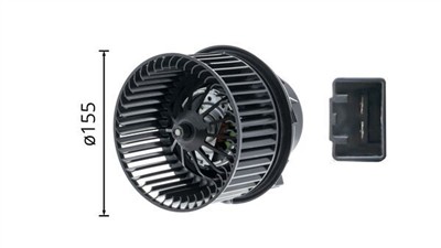 MAHLE ORIGINAL AB 245 000P Číslo výrobce: 8EW 351 150-611. EAN: 4057635016353.