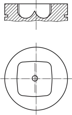 MAHLE ORIGINAL 043 PI 00114 000 Číslo výrobce: 100 V 44. EAN: 4009026958650.