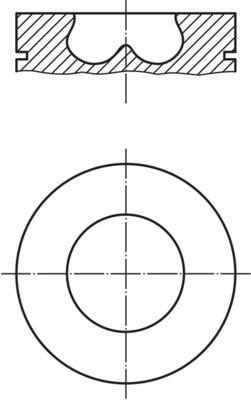 MAHLE ORIGINAL 033 PI 00102 000 Číslo výrobce: 56 15768 1. EAN: 4009026922583.