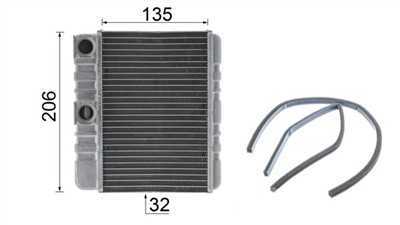 MAHLE ORIGINAL AH 87 000P Číslo výrobce: 351311331. EAN: 4057635045759.