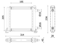 MAHLE ORIGINAL CR 2642 000P