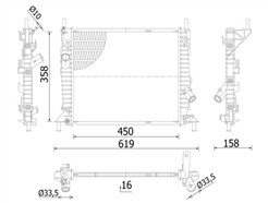 MAHLE ORIGINAL CR 1352 000S