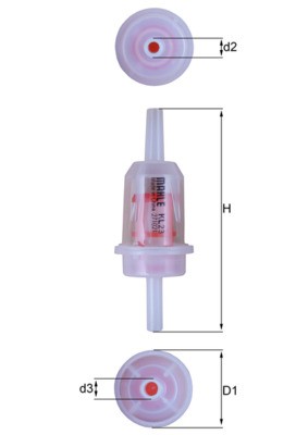 MAHLE ORIGINAL KL 23 Číslo výrobce: 72530071. EAN: 4057635200219.