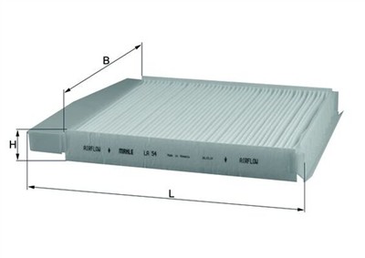 MAHLE ORIGINAL LA 54 Číslo výrobce: 76889018. EAN: 4009026505496.