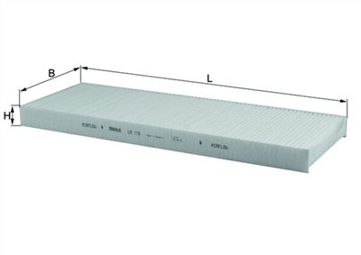 MAHLE ORIGINAL LA 118 Číslo výrobce: 76418636. EAN: 4009026510599.