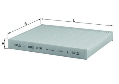 MAHLE ORIGINAL LA 144 Číslo výrobce: 76420533. EAN: 4009026510476.