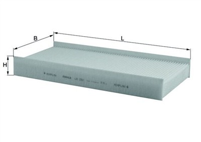 MAHLE ORIGINAL LA 232 Číslo výrobce: 70596164. EAN: 4009026923207.
