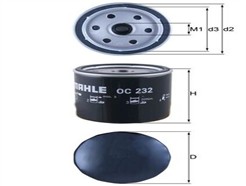 MAHLE ORIGINAL OC 232