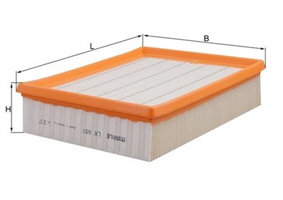 MAHLE ORIGINAL LX 691 Číslo výrobce: 79655549. EAN: 4009026076309.