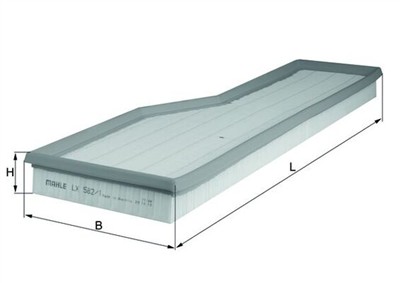 MAHLE ORIGINAL LX 582/1 Číslo výrobce: 78518045. EAN: 4009026202272.