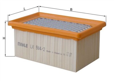 MAHLE ORIGINAL LX 984/2 Číslo výrobce: 76816284. EAN: 4009026502167.