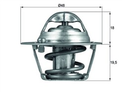 MAHLE ORIGINAL TX 121 74D