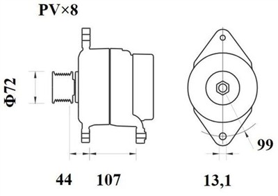 MAHLE ORIGINAL MG 1100 Číslo výrobce: 11209694. EAN: 3838922815221.