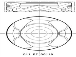MAHLE ORIGINAL 011 PI 00119 000