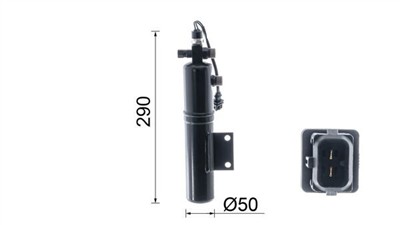 MAHLE ORIGINAL AD 192 000P Číslo výrobce: 351197431. EAN: 4057635042758.