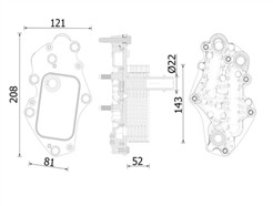 MAHLE ORIGINAL CLC 277 000S