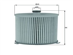 MAHLE ORIGINAL KX 245/4D