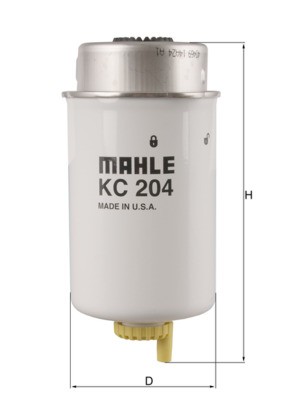 MAHLE ORIGINAL KC 204 Číslo výrobce: 70341758. EAN: 4009026509876.