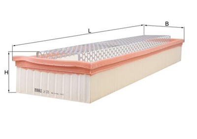 MAHLE ORIGINAL LX 335 Číslo výrobce: 77055700. EAN: 4009026002889.