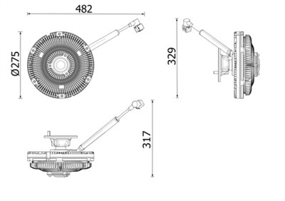 MAHLE ORIGINAL CFC 269 000P Číslo výrobce: 72525700. EAN: 4057635191135.