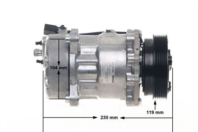 MAHLE ORIGINAL ACP 191 000S Číslo výrobce: 351125751. EAN: 4009026971659.