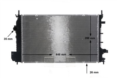 MAHLE ORIGINAL CR 812 000S Číslo výrobce: 376733624. EAN: 4057635089883.