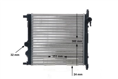 MAHLE ORIGINAL CR 831 001S Číslo výrobce: 376735025. EAN: 4057635090087.