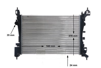 MAHLE ORIGINAL CR 1121 000S Číslo výrobce: 376754574. EAN: 4057635093316.