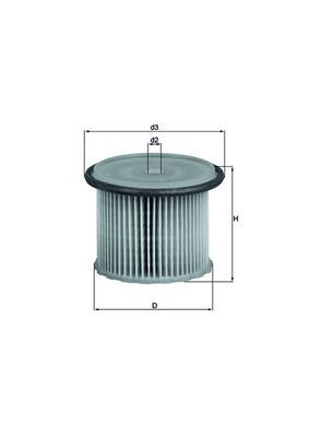 MAHLE ORIGINAL KX 63/1 Číslo výrobce: 78706863. EAN: 4009026025710.